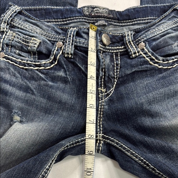Silver Jeans Women's Indigo Boot Cut Denim - Picture 4 of 7